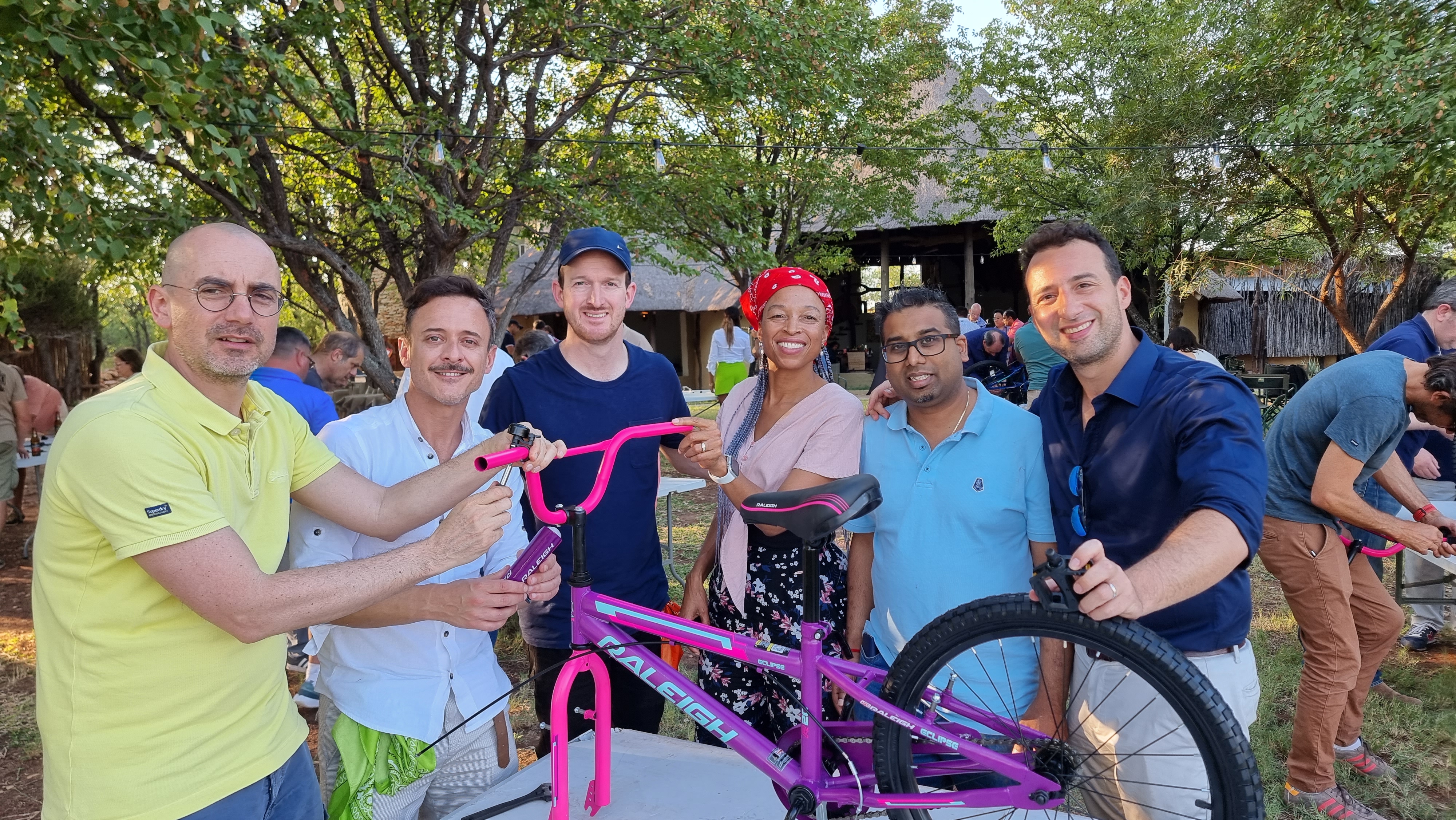 Team Building Bicycle Build Off